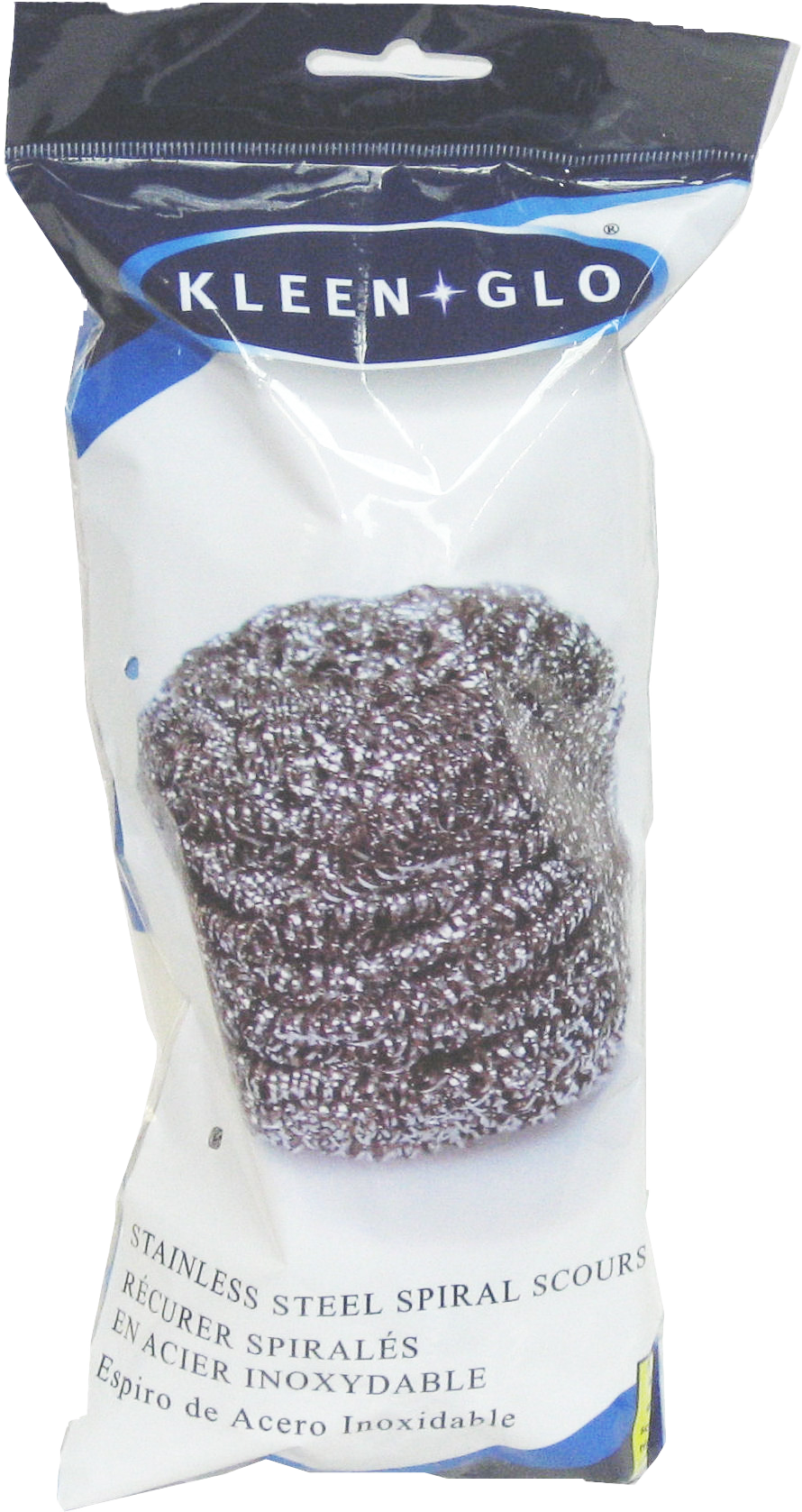 Kleen Glo Stainless Steel Scour 3 Pack (12 Units)