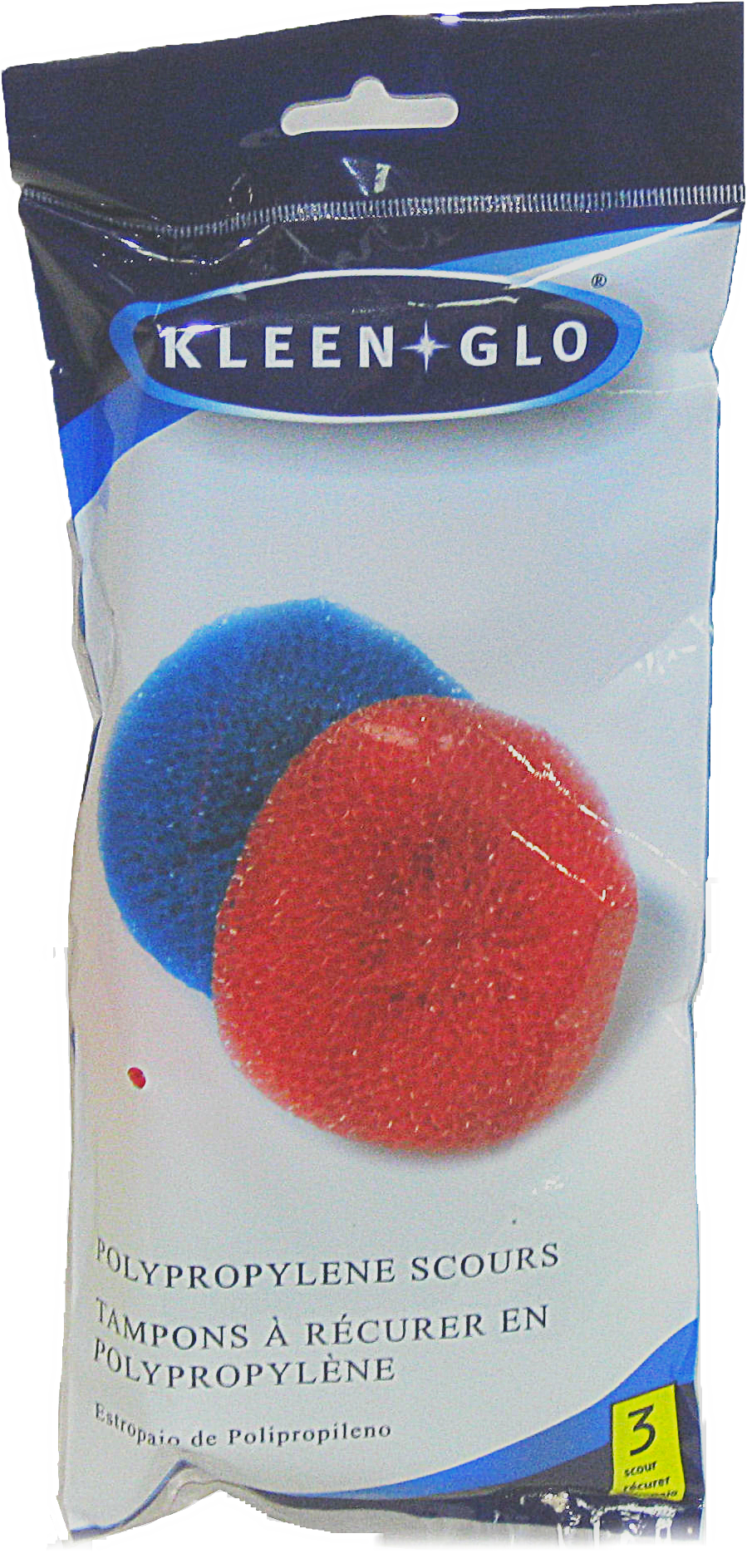 Kleen Glo 8G Poly Scours 3 Pack (12 Units)
