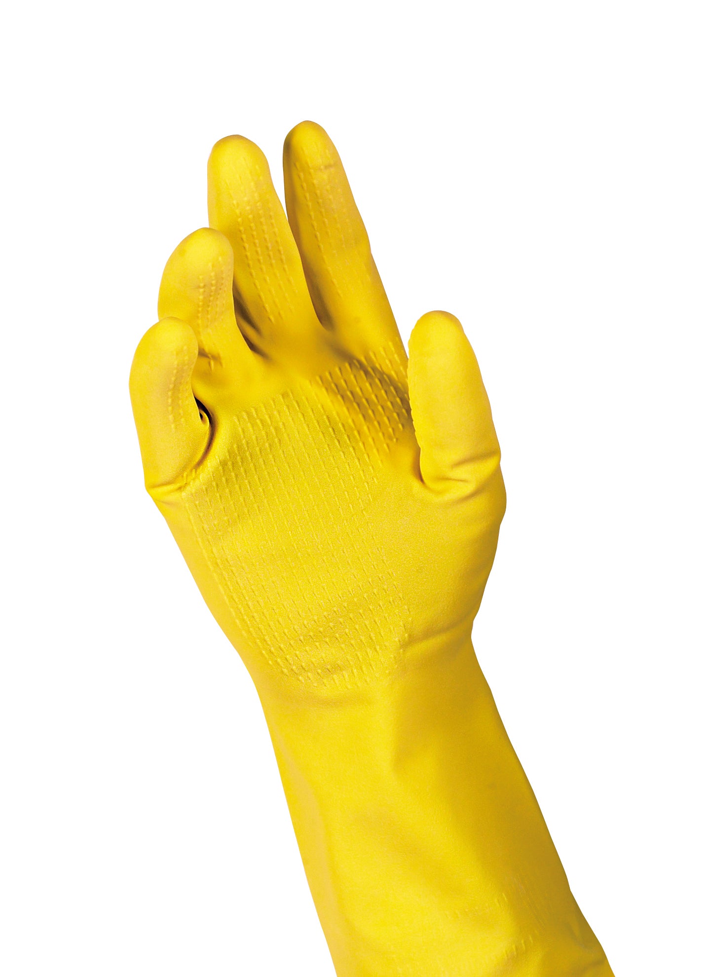 Ansell® Picot Yellow Flocklined - [12 Units]