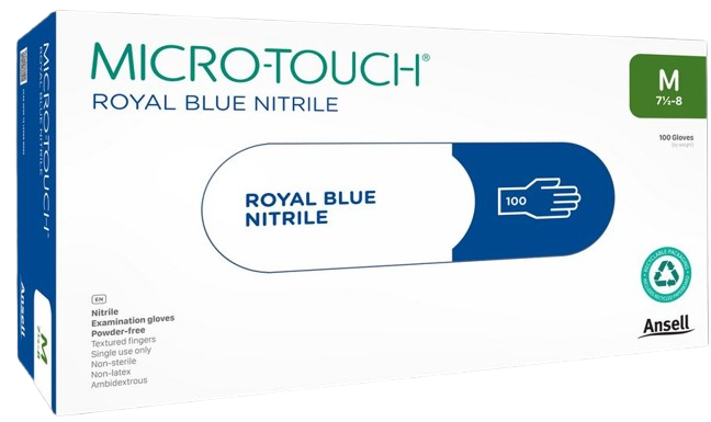 Ansell Micro-Touch Nitrile 100 Pack