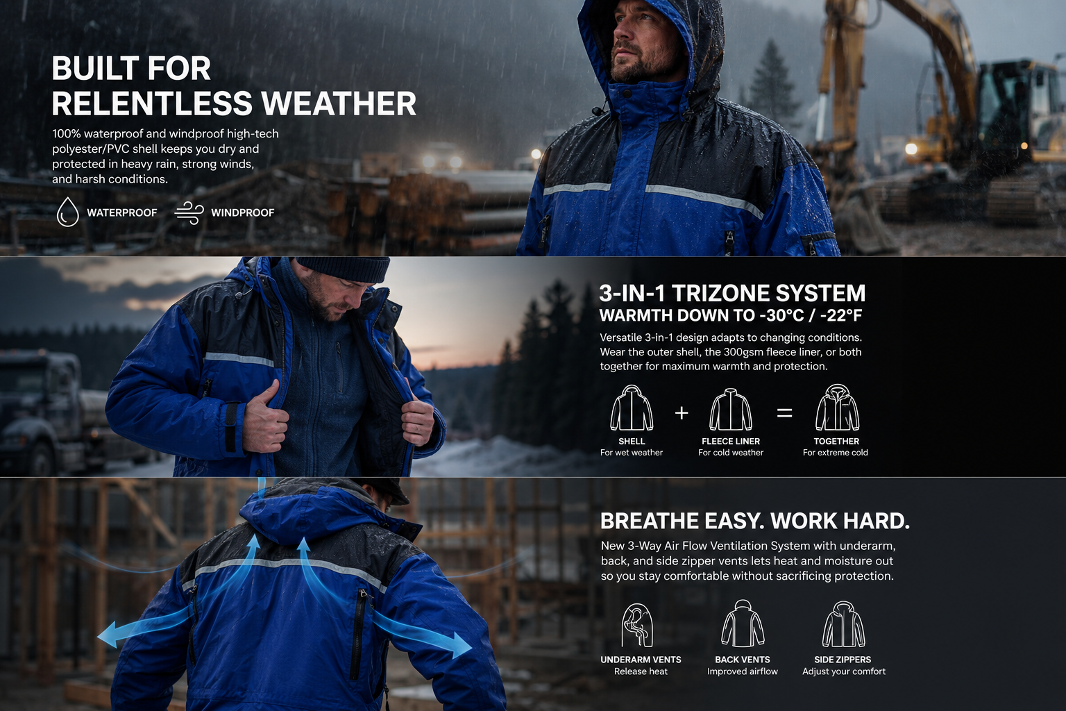 Viking® Tempest® Tri-Zone Jacket